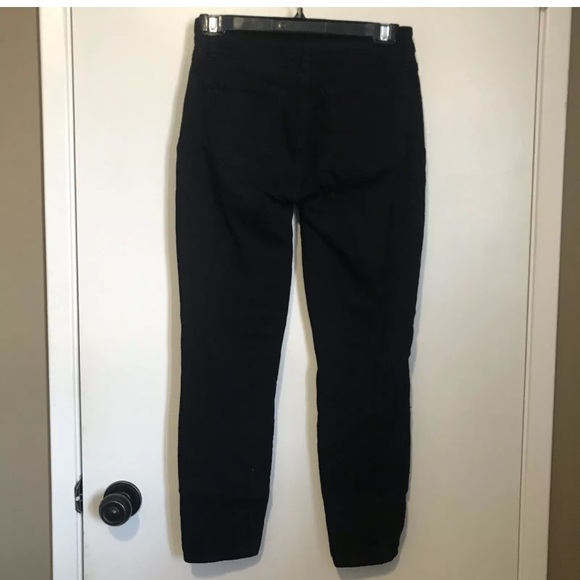 Paige Jeans 26 Verdugo Ankle Black Overdye Petite - Picture 6 of 8
